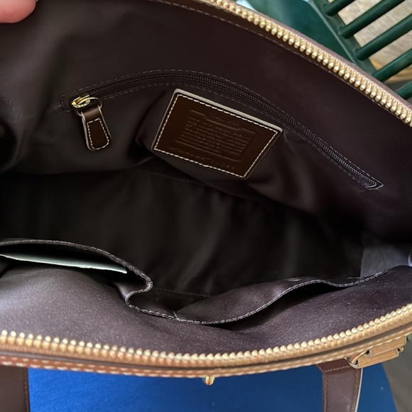 Coach Vintage Leather Hampton Shoulder Bag EUC - Picture 11 of 12